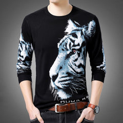 Tiger Print Sweater