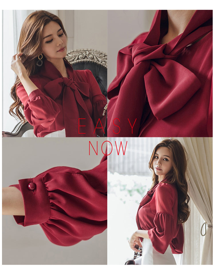 Work Wear Set (Blouse/Skirt)