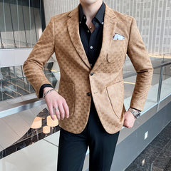 Men Blazers British Style