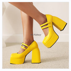 Vegan Leather Punk Shoes