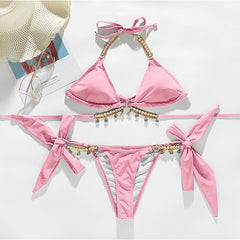 (XL) Shiny diamond bikini