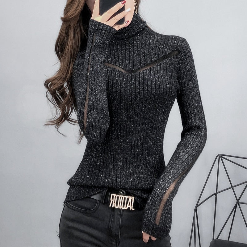 Turtleneck Female Sweater