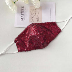 Fashion Shining Elastic Mask