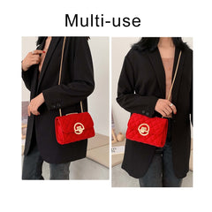 Velvet Crossbody Bag