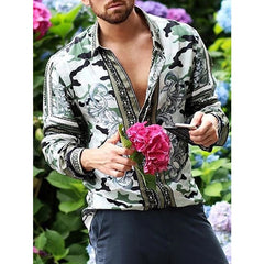 Casual Men's Long-sleeved Shirt