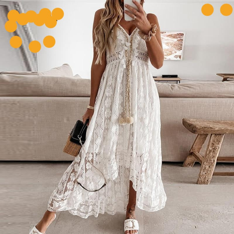 Elegant Chic Tassel Dress