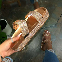 Glitter Rhinestone sandals