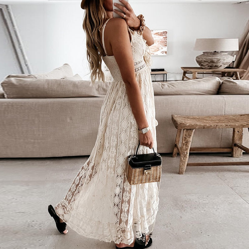 Elegant Chic Tassel Dress