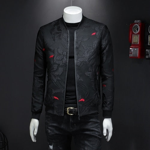 New Floral Men Jacket