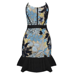 Strapless Sequin Dress