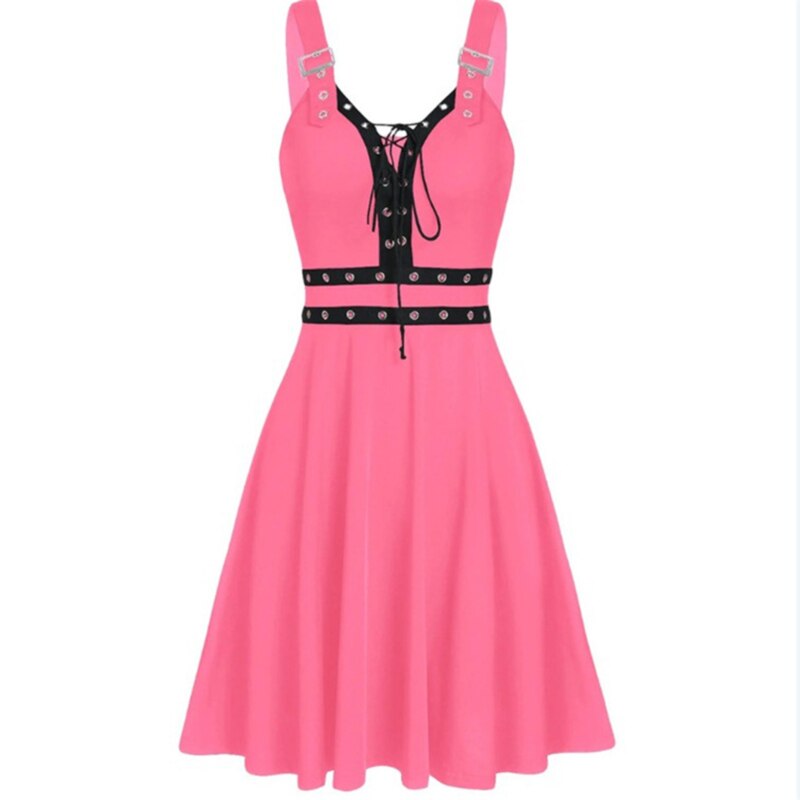 Gothic Strap Sling Dress