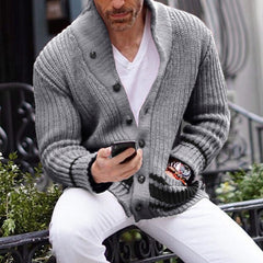 Solid Winter Fashion Sweater Coat