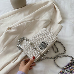 Elegant Female Square Crossbody bag