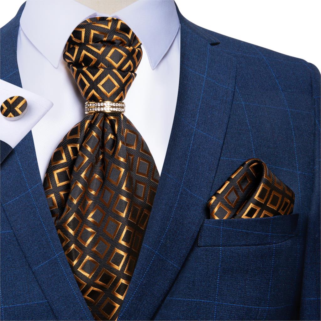100% Silk Ascot Cravat