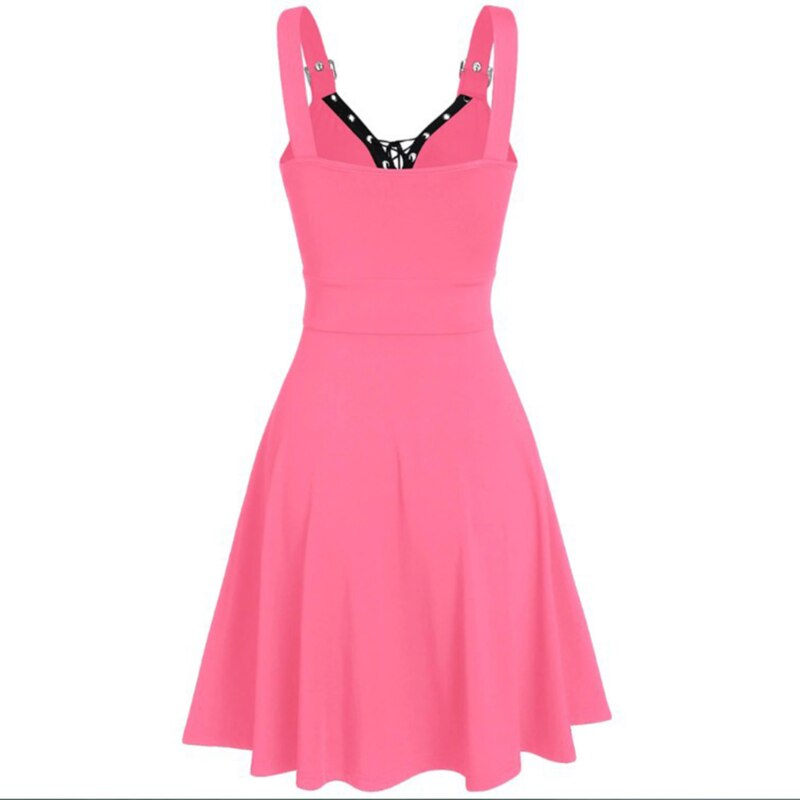 Gothic Strap Sling Dress