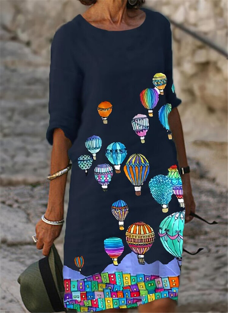 Fashion plus size dress