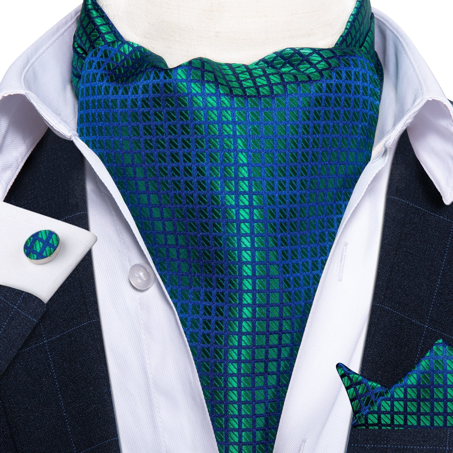 100% Silk Ascot Cravat