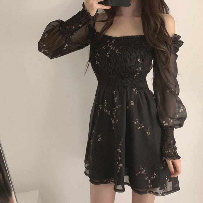 Korean Casual Mini Dress