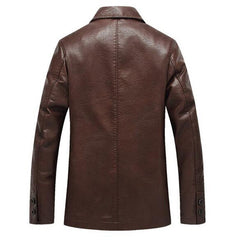Business PU Leather Jacket