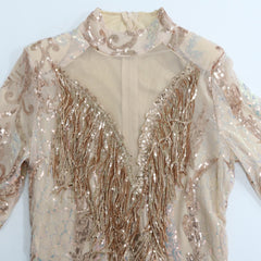 Forest Sparkle Sequins Dress