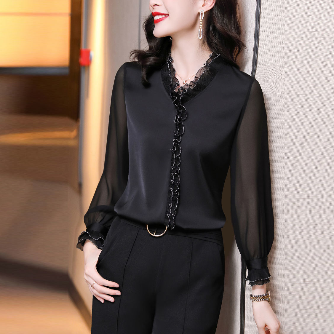 Vintage Elegant Blouse