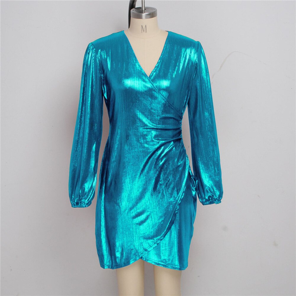 Glitter Metallic Dress