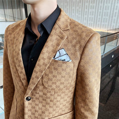 Men Blazers British Style