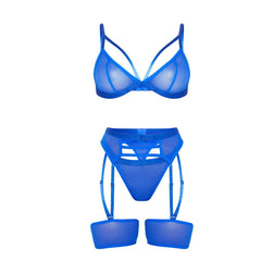 Transparent Bra Underwear Set