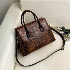 Croco pattern Crossbody Bag