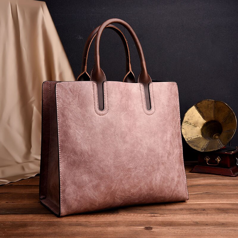 Vintage OIL SKIN Leather Bag