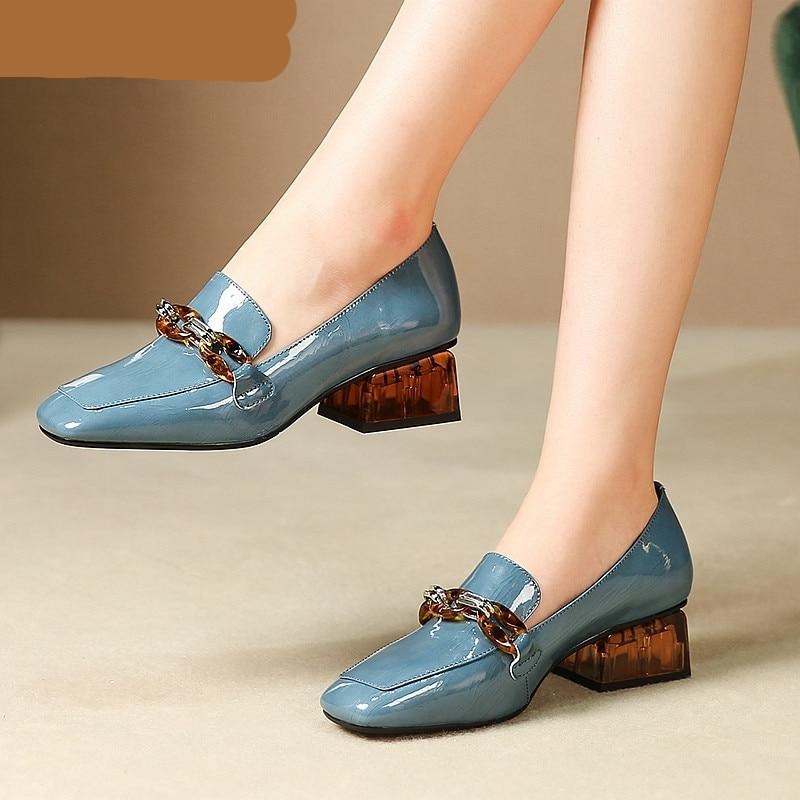 Casual  genuine leather shoes