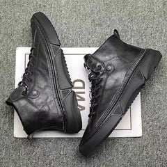 Warm Men Leather Boots