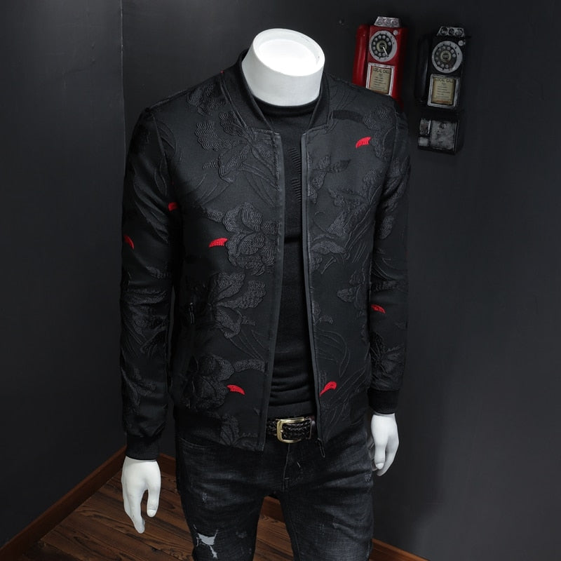 New Floral Men Jacket