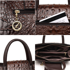 Crocodile Lux Leather bags