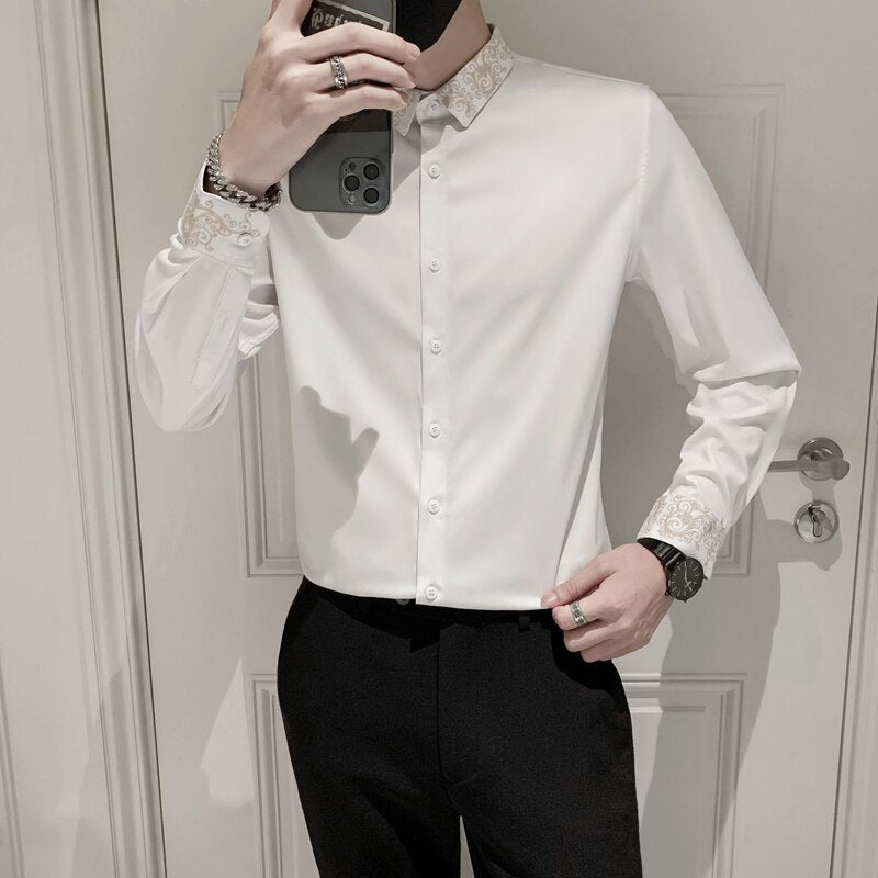 Lux Embroidery Shirt
