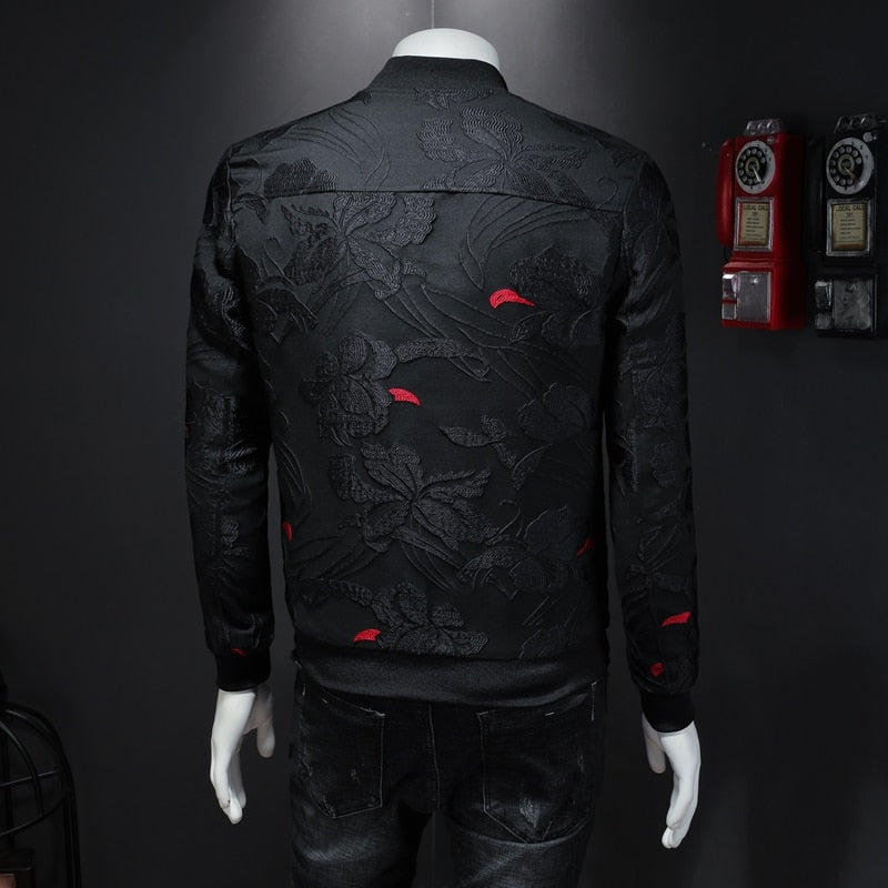 New Floral Men Jacket