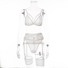 Transparent Bra Underwear Set