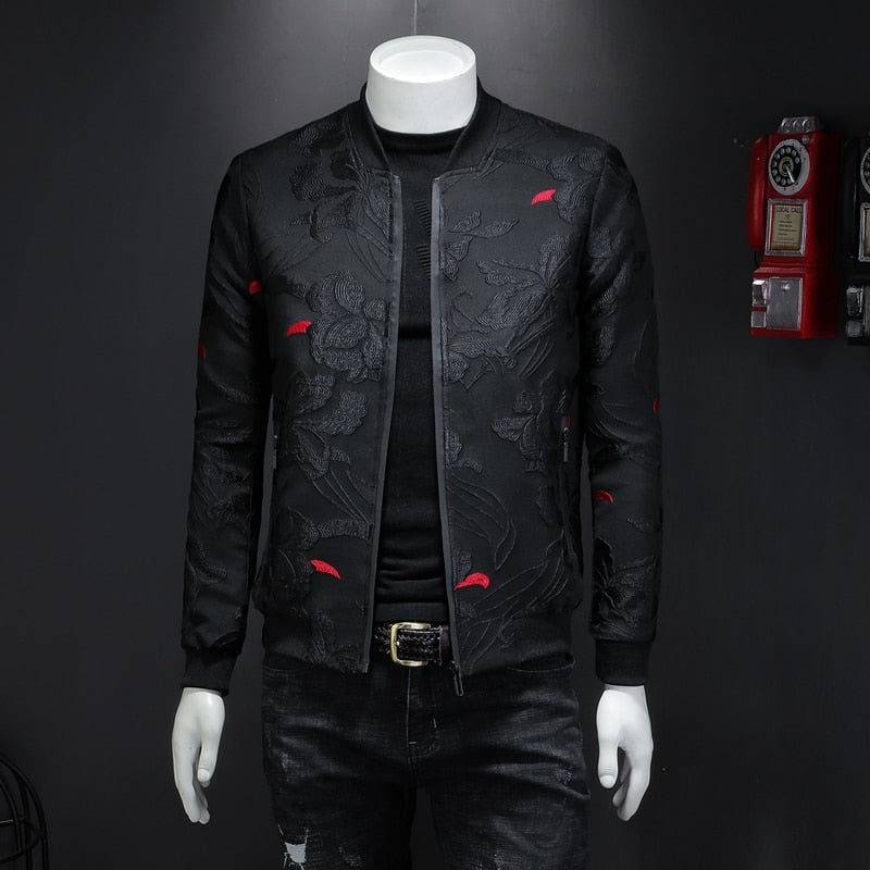New Floral Men Jacket