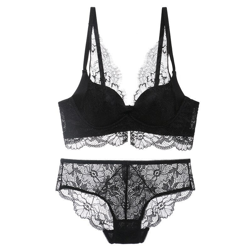 Comfortable Soft Cup Lingerie Set