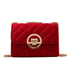 Velvet Crossbody Bag