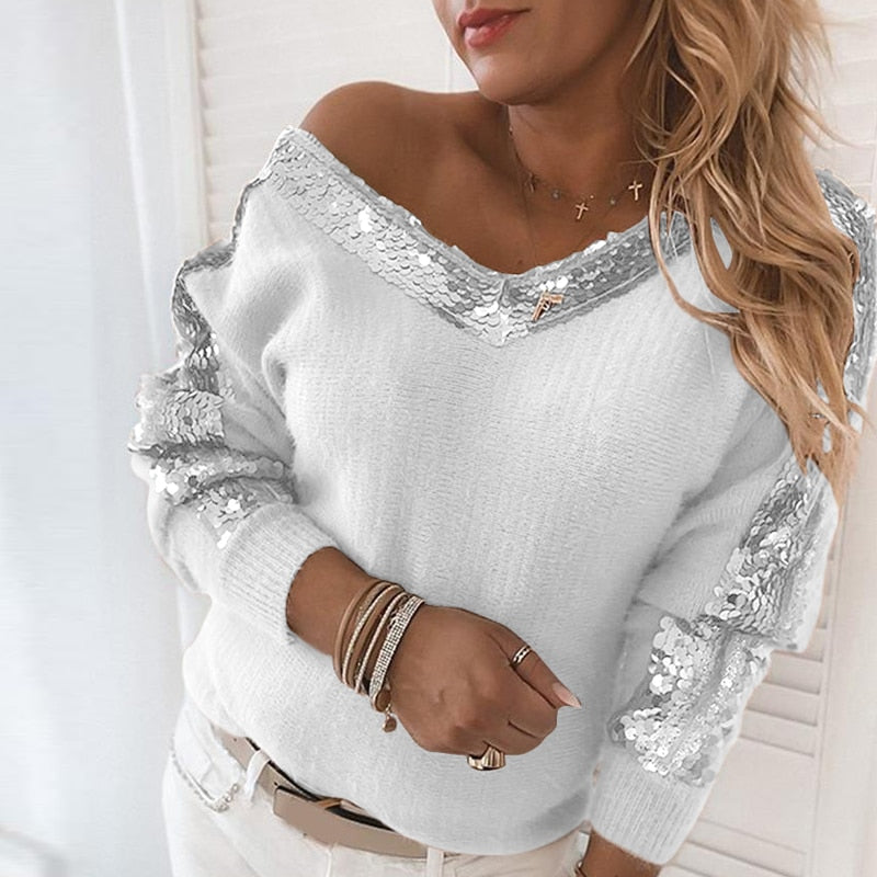 Fashion Sequin Sweater