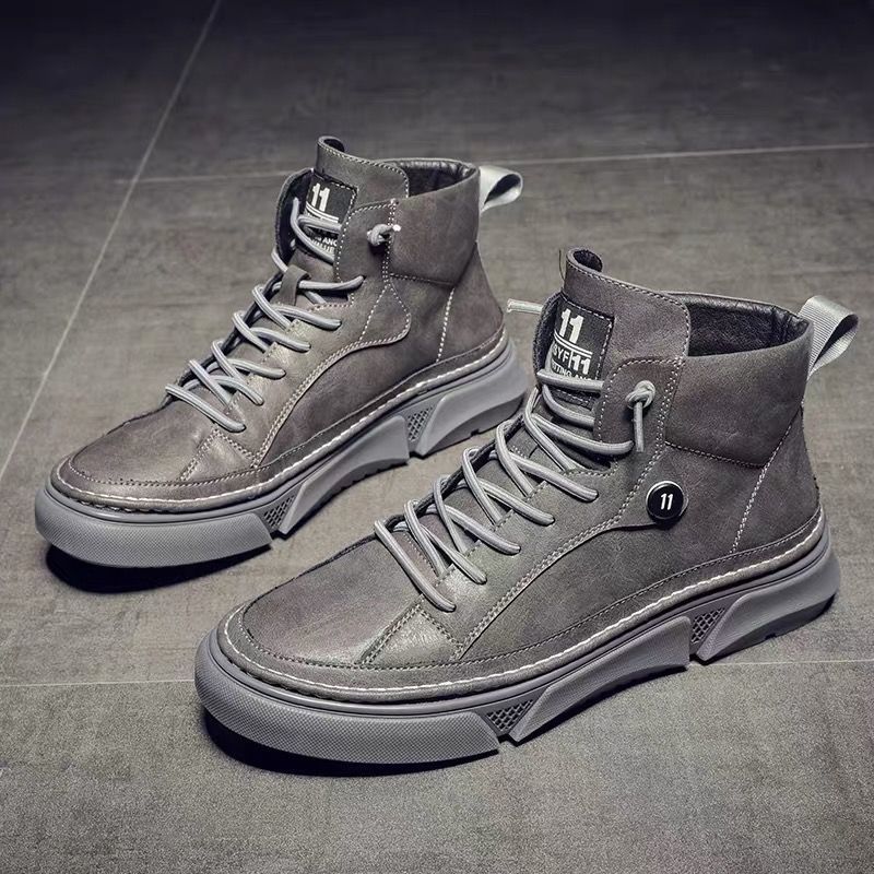 Warm Men Leather Boots