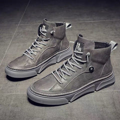 Warm Men Leather Boots
