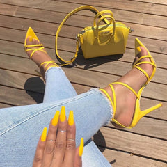 Super High 11.5CM Thin Heels Shoes