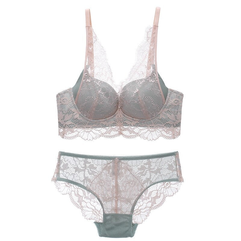 Comfortable Soft Cup Lingerie Set