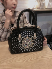 Luxury leather handbag