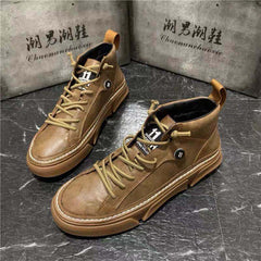 Warm Men Leather Boots