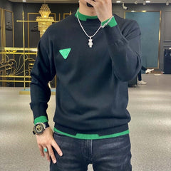 Long Sleeve Slim Knitted Pullovers