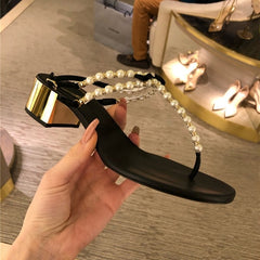 Pearl sandals shoes
