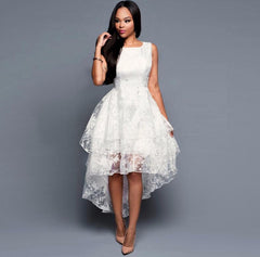 Fashion High Low Dress
